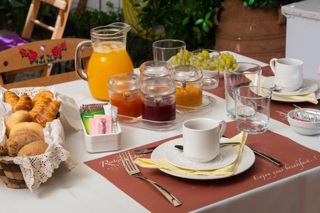 Rodos Niohori Elite Suites Boutique Hotel Rhodes City Zewnętrze zdjęcie